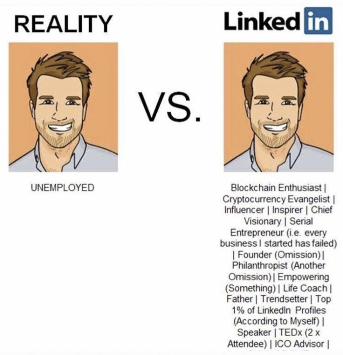 LinkedIn rzeczywistość 