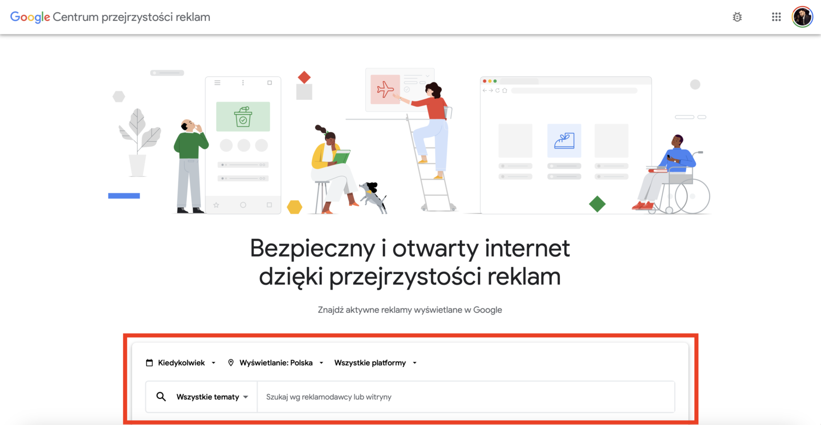 Centrum Transparentności Google Ads Centrum Transparentności Google Ads