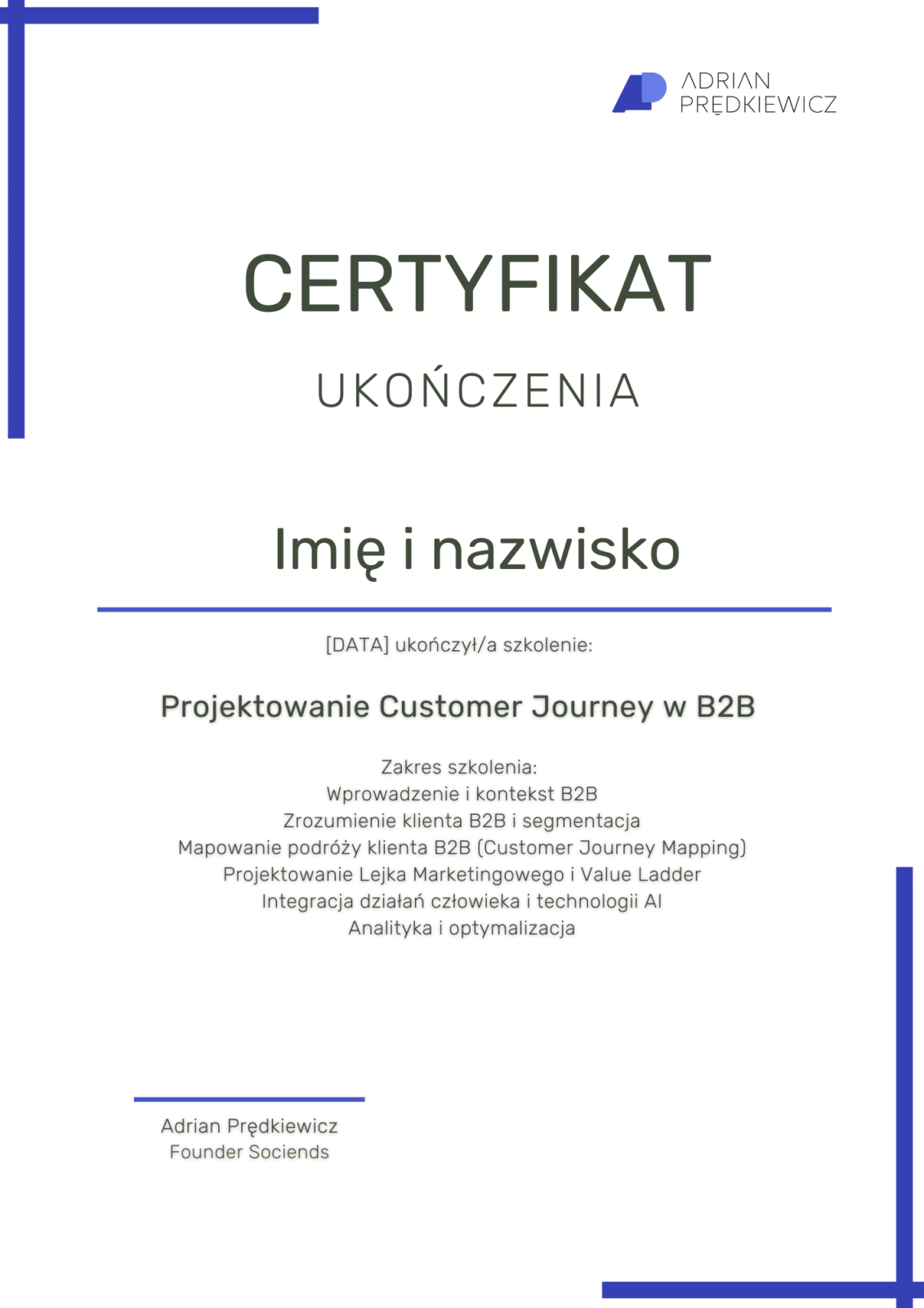 Projektowanie ścieżki klienta B2B Projektowanie ścieżki klienta B2B