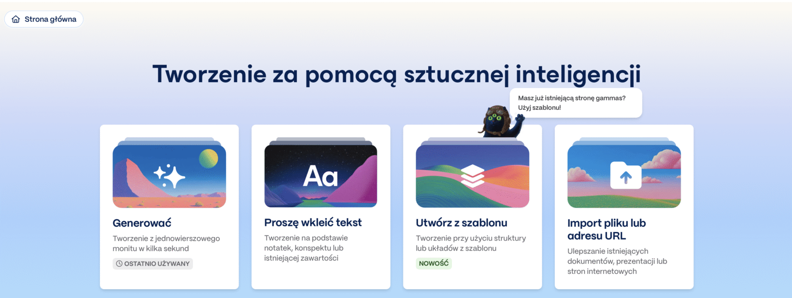 Gamma AI - Sztuczna inteligencja w sprzedaży 