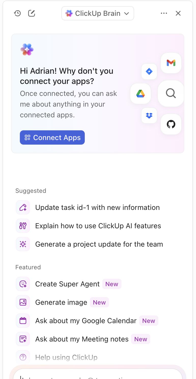 ClickUp Brain w zarządzaniu